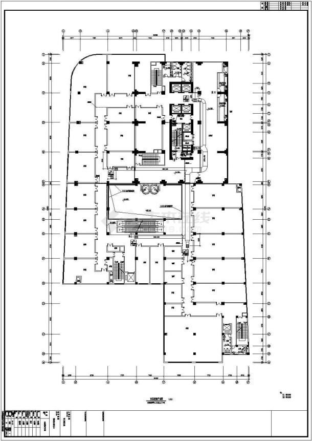 【上海】某高层商务大厦暖通空调设计施工图纸-图二