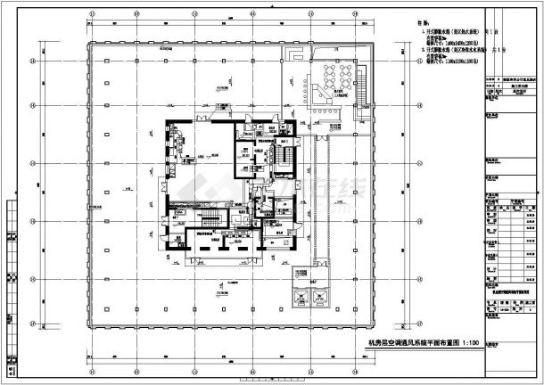[上海]超高层商业综合体建筑暖通全套设计施工图-图二