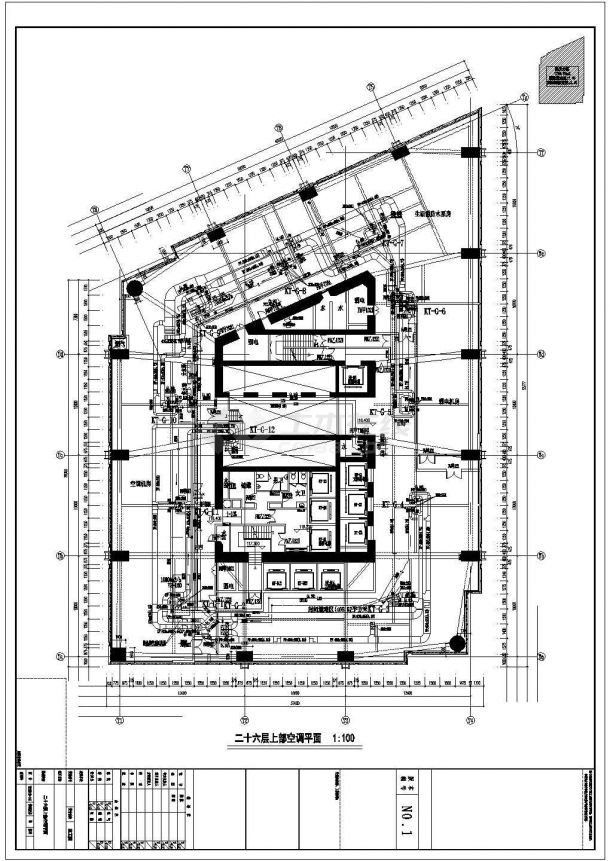 [江苏]68层综合商业广场暖通空调全系统设计施工图（30万平冰蓄冷人防）-图二