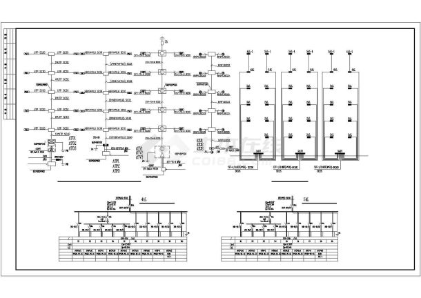 某5216㎡七层框架结构住宅楼全套电气施工图纸（第三类防雷）-图二