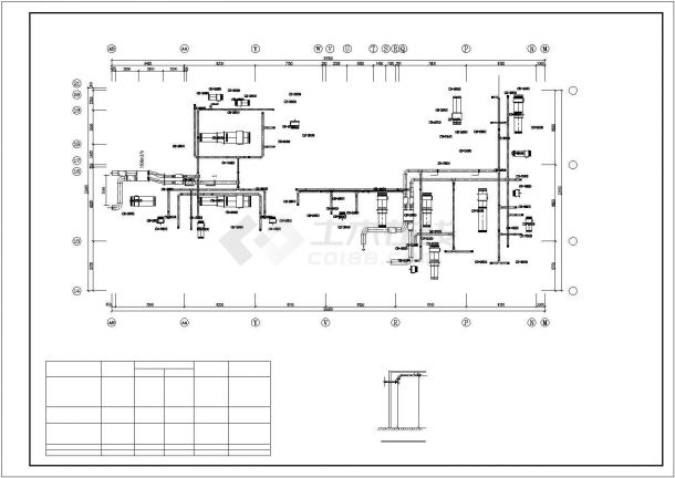 [四川]高层商业大厦空调通风及防排烟系统设计施工图（含布线图）-图二
