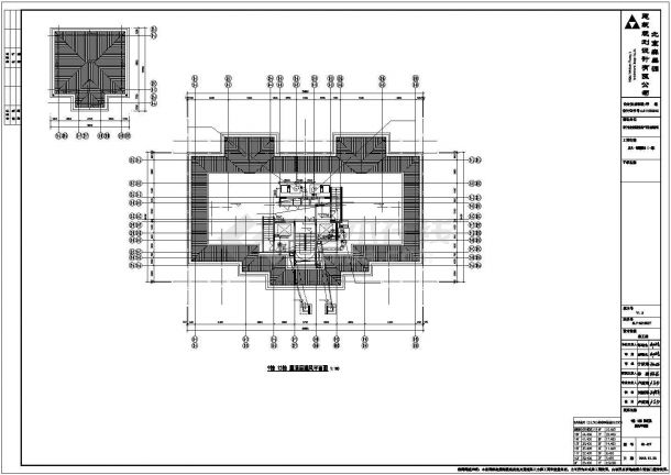 [广西]38层商业住宅小区暖通系统设计施工图（34万平米89张）-图一