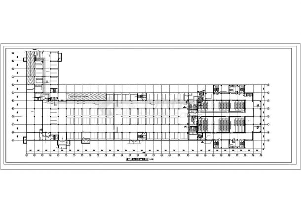 [湖南]55000㎡二层商业综合体建筑空调通风防排烟系统设计施工图（建筑形式多含人防设计）-图一