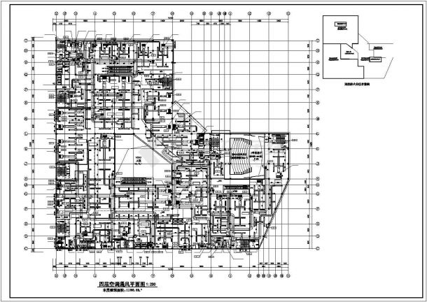 [江苏]5层商业购物中心空调通风及防排烟系统设计施工图（大院出图）-图二