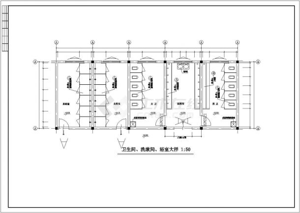 某工业园工业厂房公寓楼结构设计图-图二