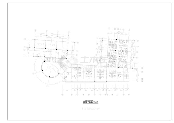 酒店办公楼设计方案图酒店方案建筑图-图一