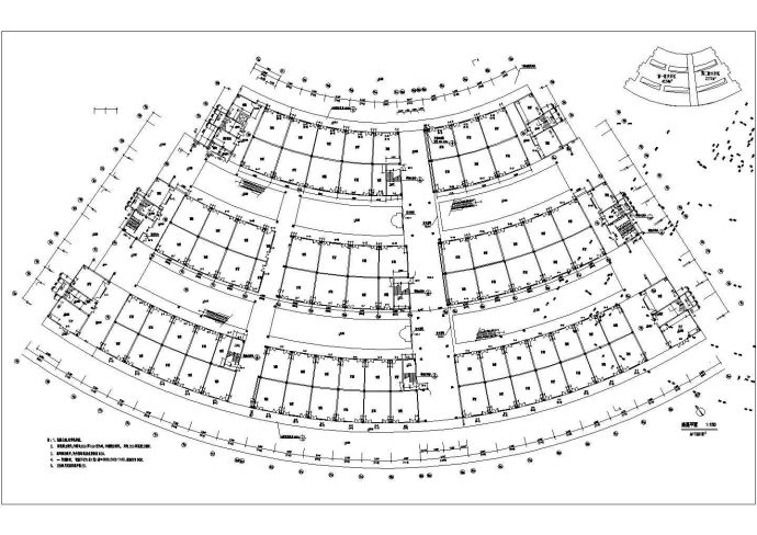 [江苏]三层商业广场空调通风系统设计施工图_图1
