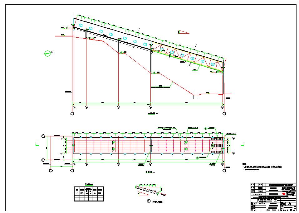 某锅炉备煤栈桥钢结构施工设计详图