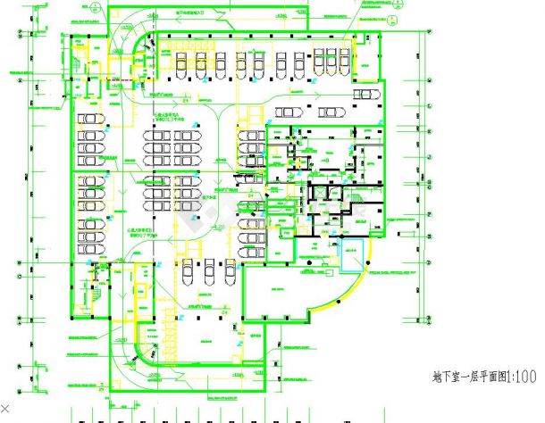 某大学高层教学综合楼建施图（全套）-图一