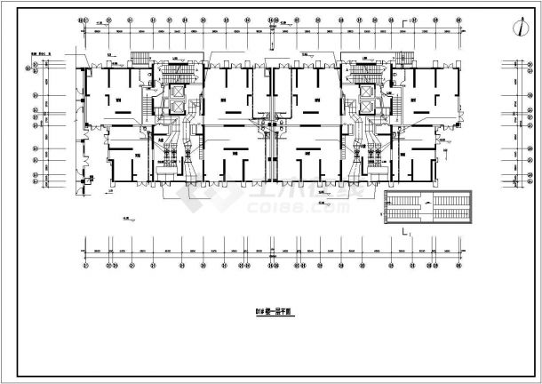 [浙江]三十三110836㎡层商业用房及地下室通风防排烟系统设计施工图（含人防设计机房图多）-图一