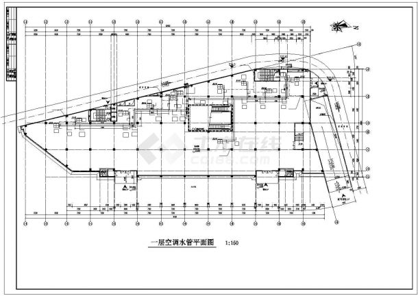 [四川]8651㎡四层商业建筑空调通风系统设计施工图（甲级院）-图一