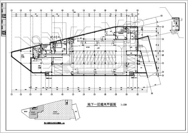 [四川]8651㎡四层商业建筑空调通风系统设计施工图（甲级院）-图二