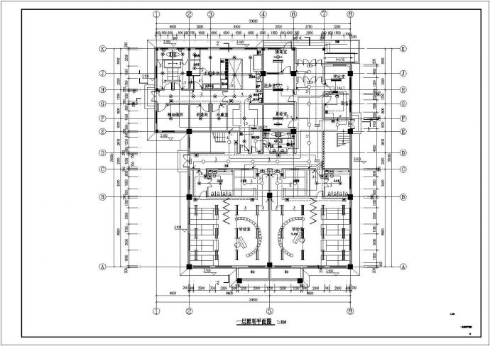 小区四层幼儿园框架结构电气系统设计图（含设计说明）_图1