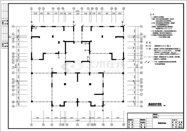 【深圳】9800㎡某十六层消防大楼电气设计施工图纸-图二