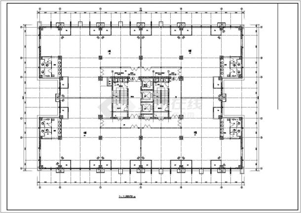 [河南]15层商业综合体通风空调系统设计施工图（建筑形式多详图多）-图一