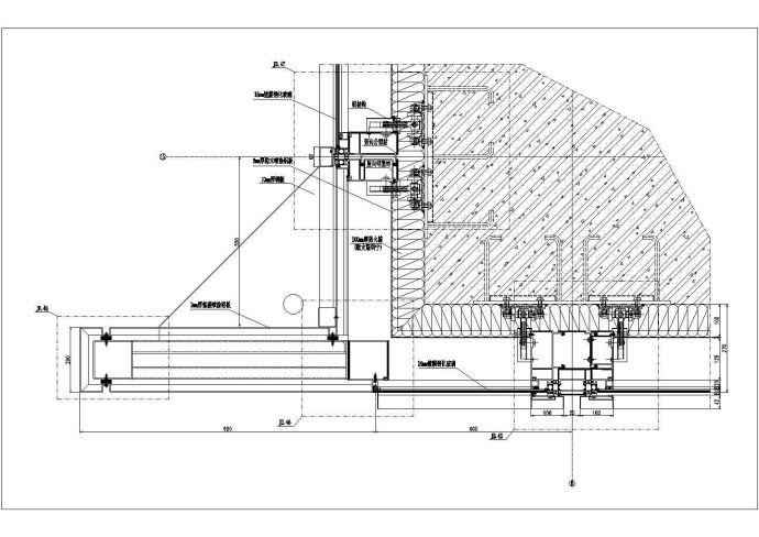 单元幕墙节点详细建筑施工图（全套）_图1