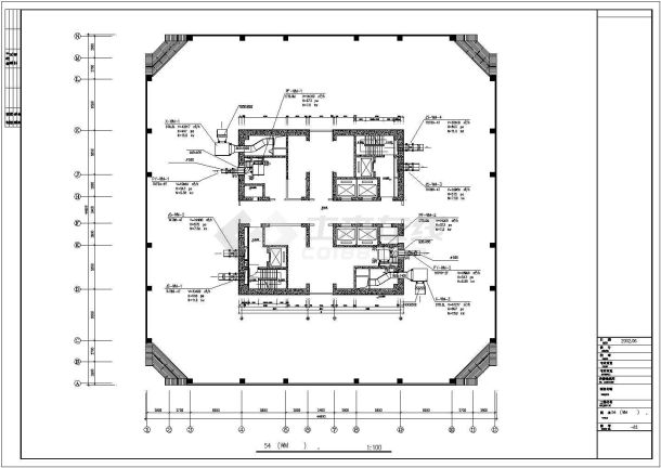 [深圳]90000㎡五十一层商业综合体空调设计施工图-图二