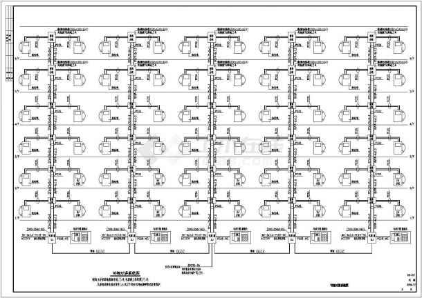 某地六层住宅电气设计全套施工图纸-图二