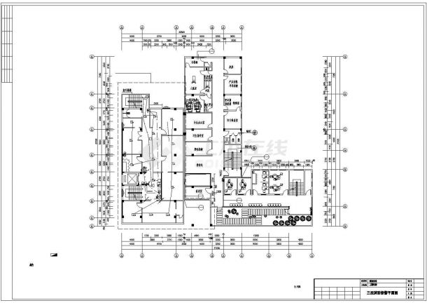 [越秀]十层社区医院消防电气施工图纸-图二