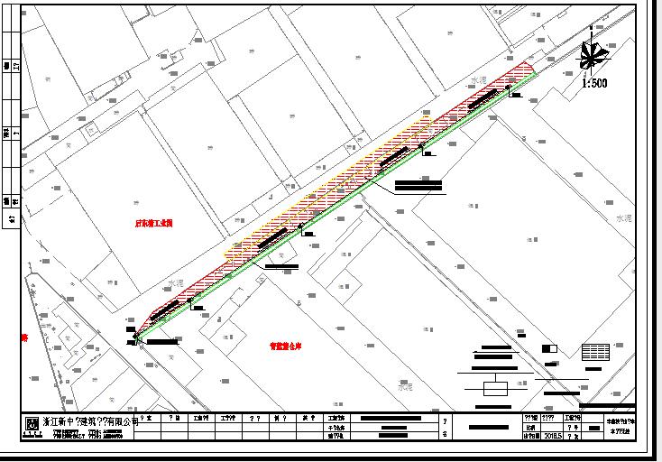 南钱清道路修复改建施工CAD参考图