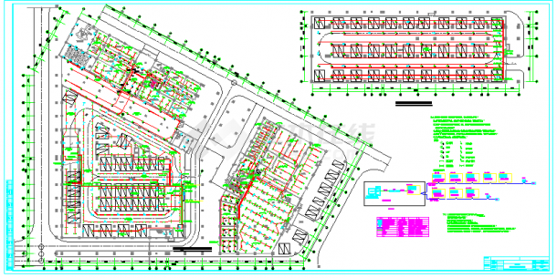 [浙江]大型公共停车场智能照明设计施工图纸(含电气设计说明)-图一
