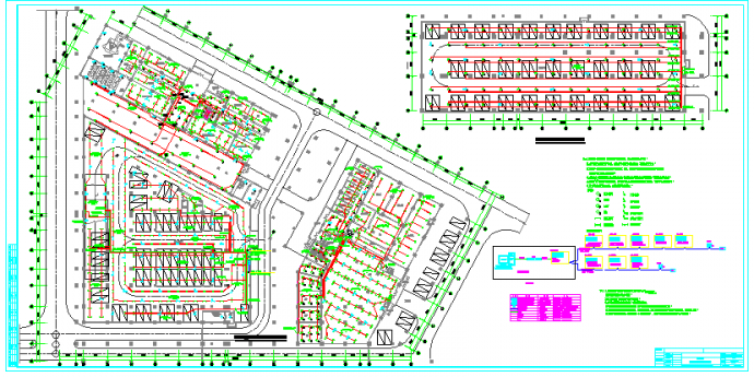 [浙江]大型公共停车场智能照明设计施工图纸(含电气设计说明)_图1