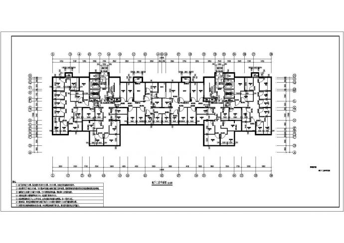 十八层剪力墙结构住宅建筑设计施工图_图1