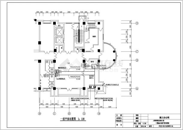 [浙江]12层办公大厦弱电智能施工图纸（含方案弱电清单）-图二