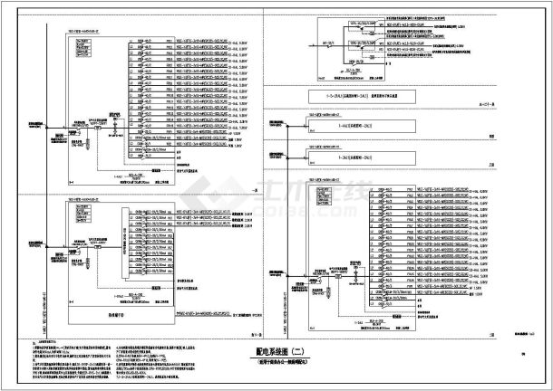 [山东]36480㎡三十一层商务办公楼强弱电图纸-图一