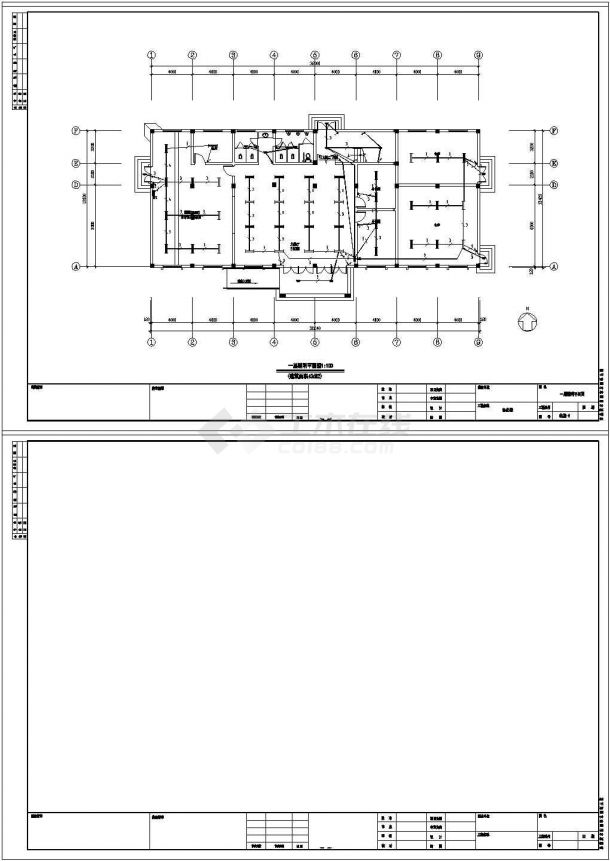 [盐城]某公司三层办公楼电气施工图纸（二级负荷）-图二