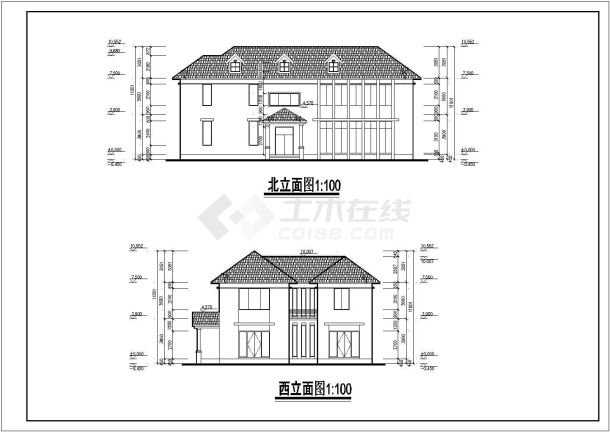 某地高层带地下室夹层住宅楼剪力墙结构设计施工图-图二