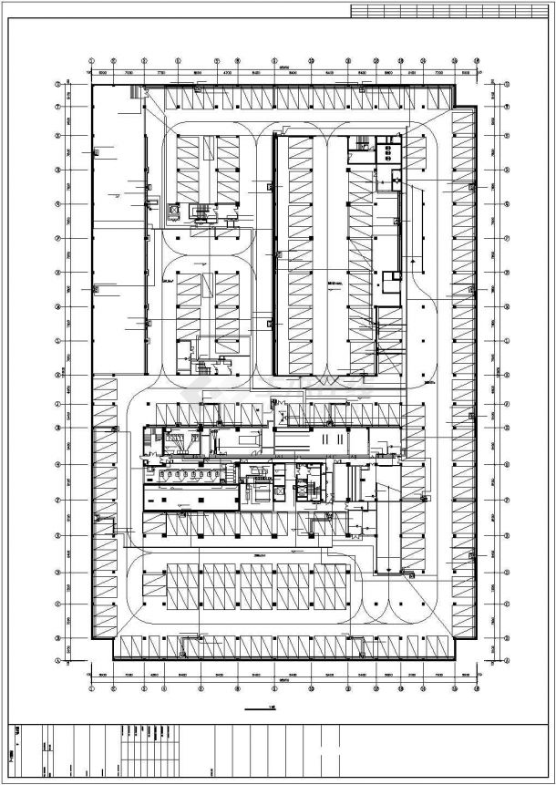 某科技信息中心47531㎡二十五层办公楼强电施工图纸-图二