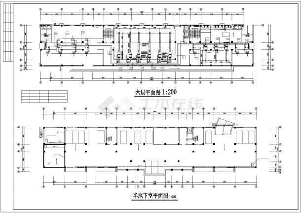 [湖南]行政办公综合楼空调系统设计施工图（水环水源热泵空调系统）-图二