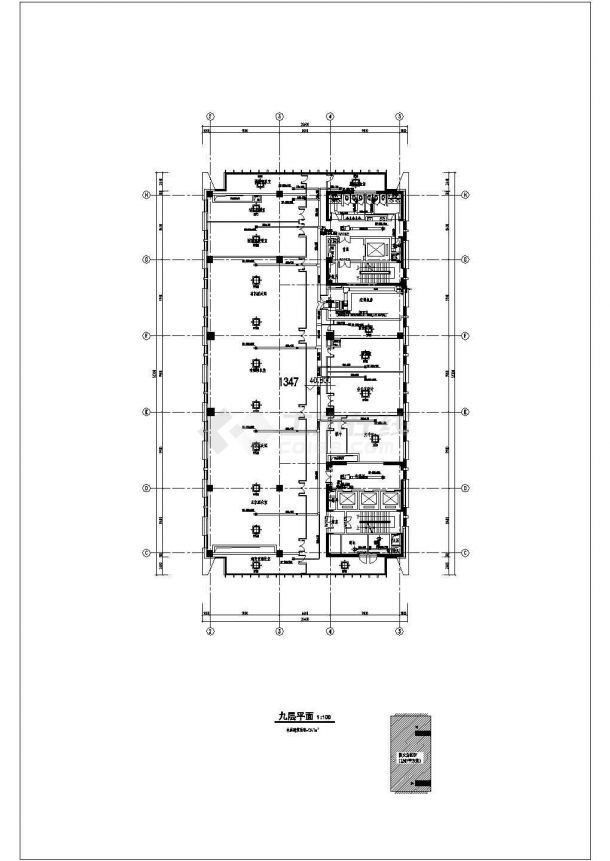 [江苏]26141㎡十四层办公建筑空调通风及防排烟系统设计施工图-图二