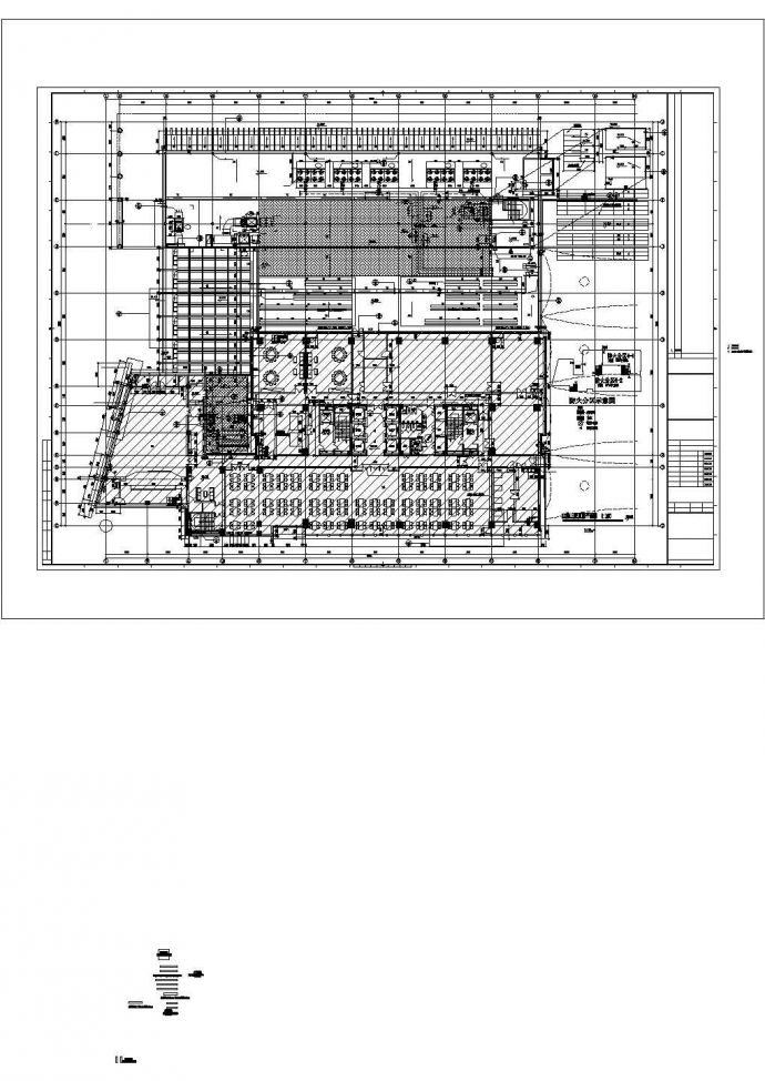 [浙江]高层办公大楼空调通风及防排烟系统设计施工图（人防设计）_图1