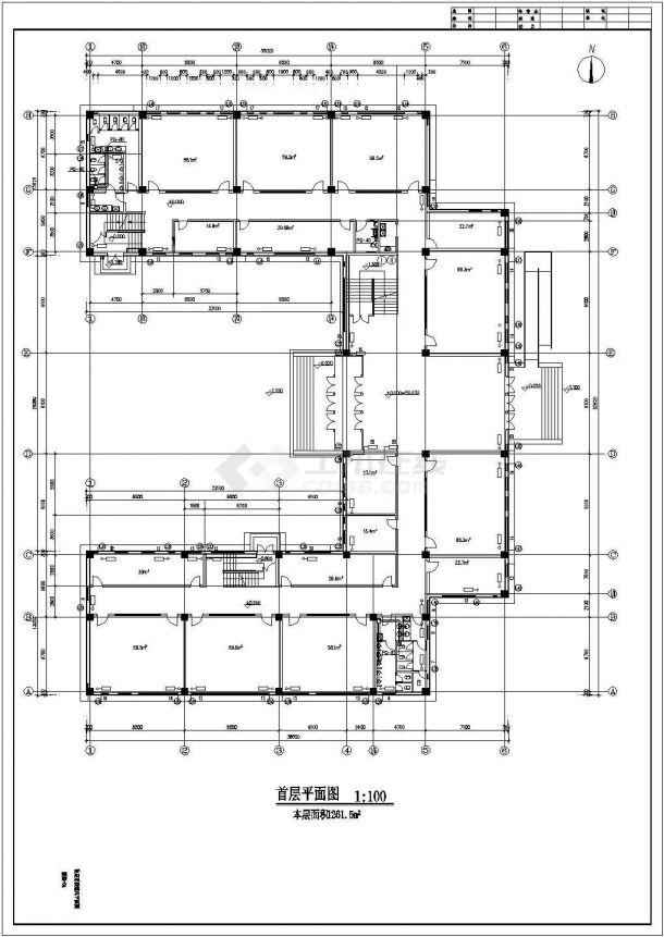 [北京]5046平米教室及办公用房采暖及通风系统设计施工图-图二