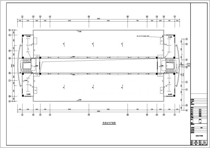 某地上六层框剪结构宿舍楼电气施工图纸（高27米，二级负荷）_图1