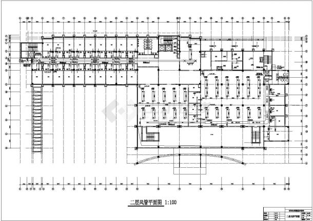 某地上八层宿舍楼地源热泵空调施工图（含设计说明）-图二