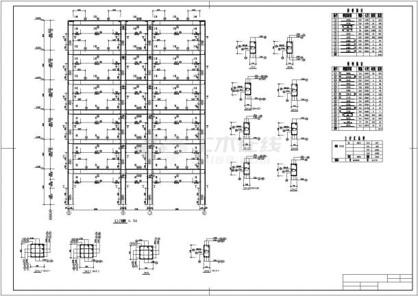 【郑州】某6000㎡商业办公楼毕业设计(含计算书、部分建筑结构设计图)-图二