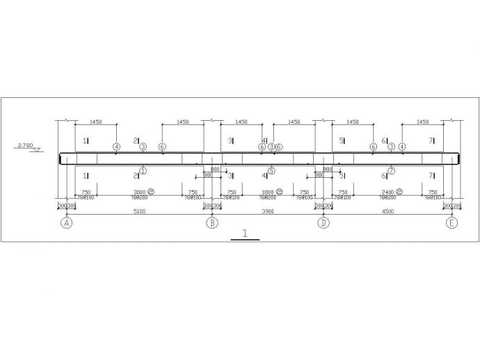 单元式十一层框剪结构住宅楼建筑结构方案图（毕业设计）_图1