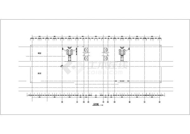 某框架结构办公楼毕业设计(含计算书、部分建筑结构设计图)-图二