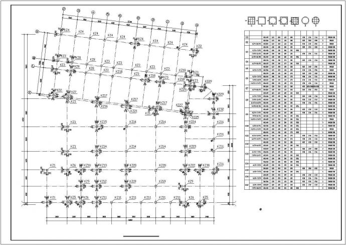 某地上五层框架综合楼建筑结构图(含建筑，结构设计说明）_图1