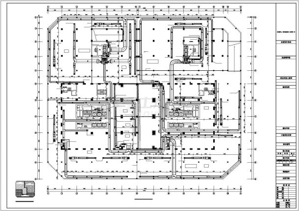 [太原]146300㎡超高层综合楼空调设计施工图-图一