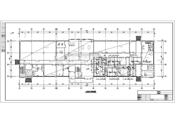 [安徽]六层医院综合楼净化空调系统设计施工图（水源热泵）-图二