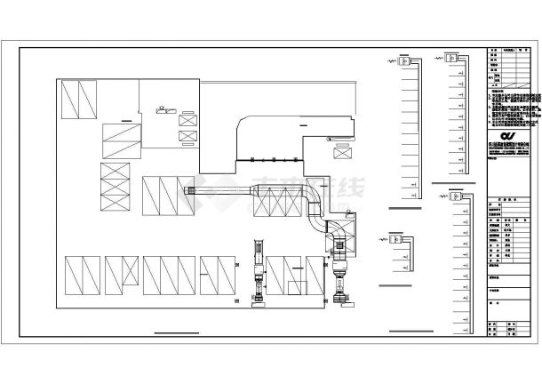 [四川]12944.3㎡十层医院综合楼通风防排烟设计施工图-图二