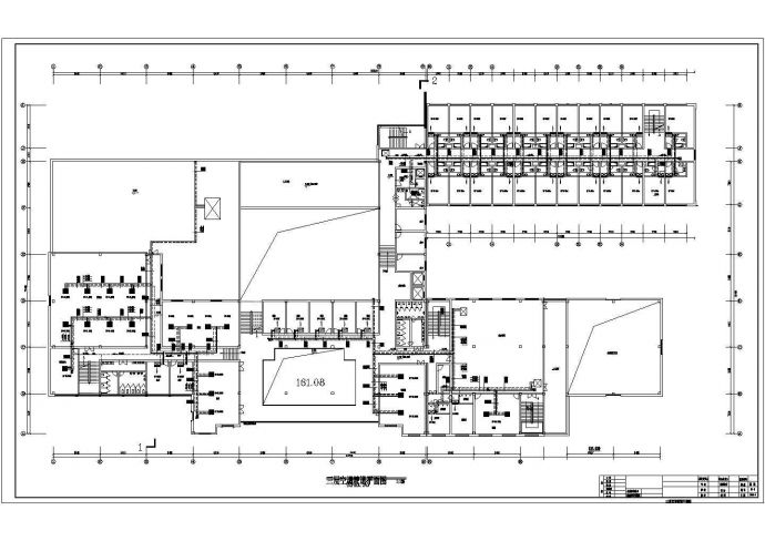 山庄综合楼建筑空调及通风系统设计施工图_图1
