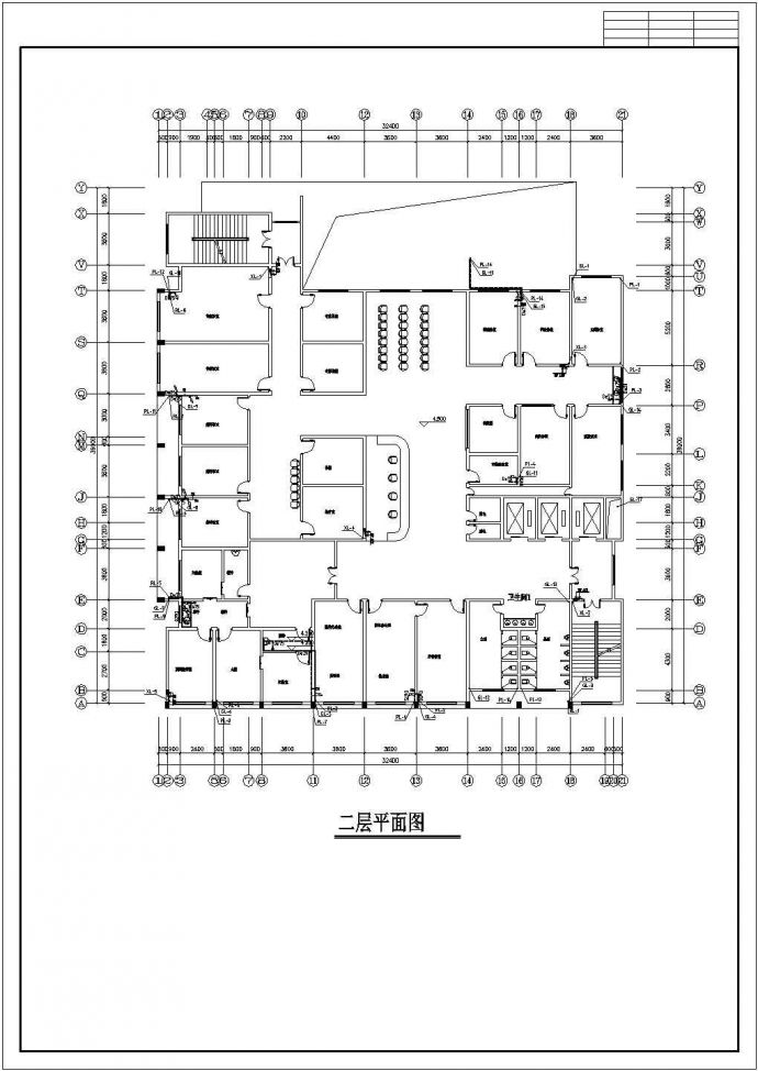 [江西]县七层医院综合楼给排消防施工图_图1