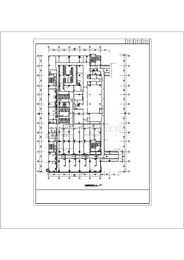 15层医院病房楼通风空调系统设计施工图（含消防系统设计）-图一