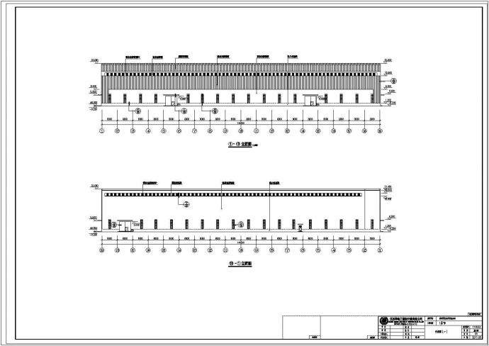 某公司轻钢厂房结构设计施工方案图_图1