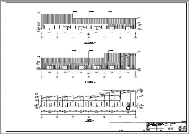 某公司轻钢厂房结构设计施工方案图-图二